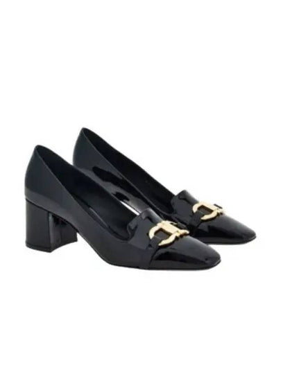 Gancini Ornament Pumps Black - SALVATORE FERRAGAMO - BALAAN 2