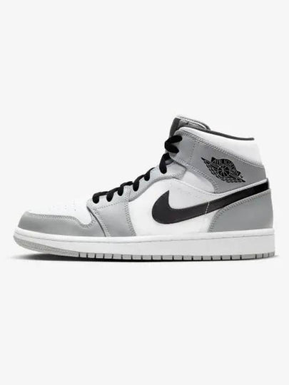 Jordan 1 Mid Chicago High Top Sneakers Mid Light Smoke Grey - NIKE - BALAAN 2