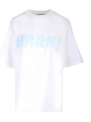 24 THJET49EPHU SCS11 L4W01 LOGO COTTON T SHIRT - MARNI - BALAAN 1