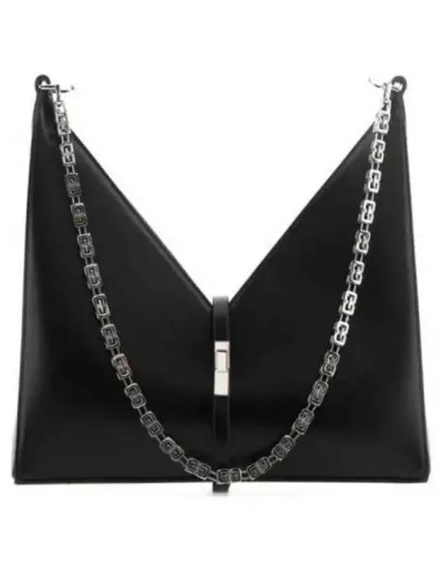 Cutout G Cube Small Chain Shoulder Bag Black - GIVENCHY - BALAAN 2