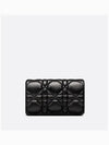 Caro Macrocannage Mini Cross Bag Black - DIOR - BALAAN 5