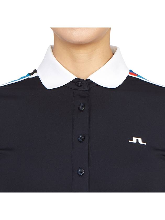 Golf Women's Damai Polo Shirt JL Navy - J.LINDEBERG - BALAAN 7