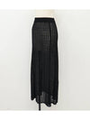 see through knit skirt - GANNI - BALAAN 4