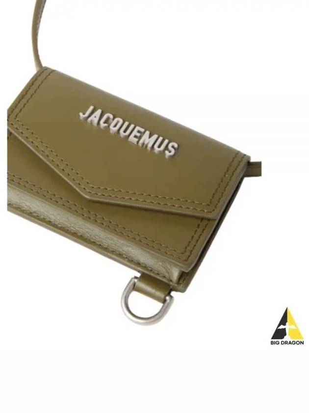 Le Porte Azur Envelope Pouch Bag Khaki - JACQUEMUS - BALAAN 2