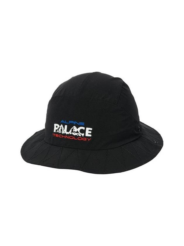 Alpine Tech Bucket Hat Black - PALACE - BALAAN 1