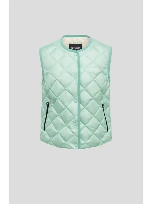 Viverone MintWomen s Down Vest Light Mint - DUVETICA - BALAAN 1