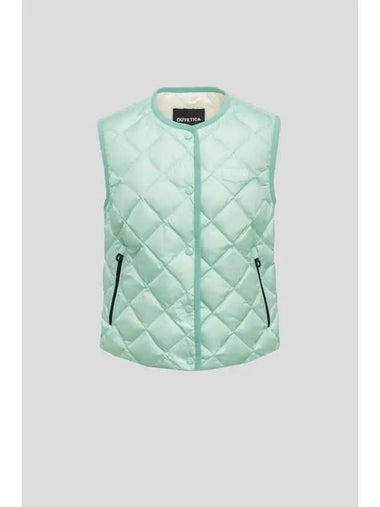 Viverone Mint Women s Down Vest Light - DUVETICA - BALAAN 1