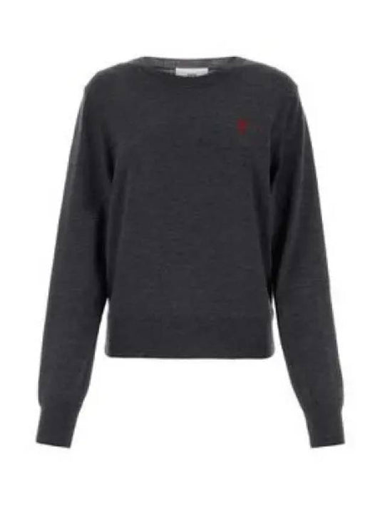 Red de Coeur Sweater FKS111 KN0025 055 1205381 - AMI - BALAAN 1