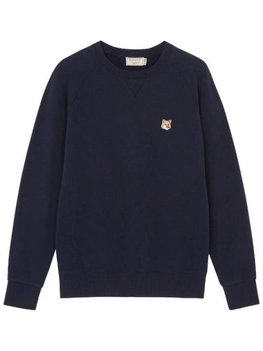 Fox Head Patch Classic Sweatshirt Navy - MAISON KITSUNE - BALAAN 1