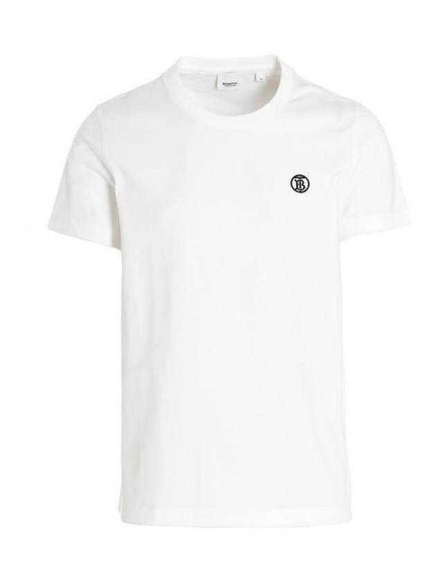 TB Logo Short Sleeve T-shirt White - BURBERRY - BALAAN 2