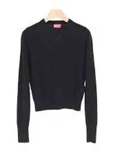 M-Areesax Knit Top Black - DIESEL - BALAAN 2