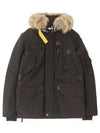 Men's Right Hand Parka Black - PARAJUMPERS - BALAAN 2