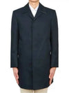 Men's Mackintosh Bal Collar Classic Single Coat Navy - THOM BROWNE - BALAAN 2