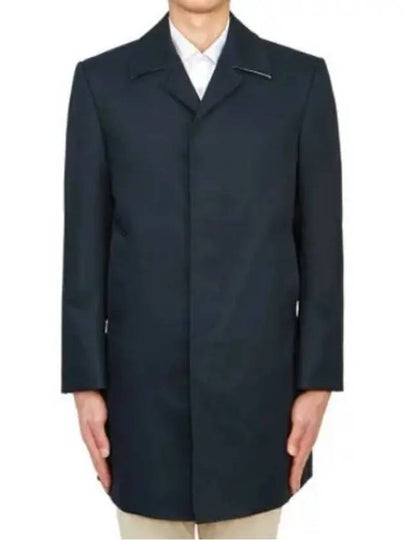 Men's Mackintosh Bal Collar Classic Single Coat Navy - THOM BROWNE - BALAAN 2