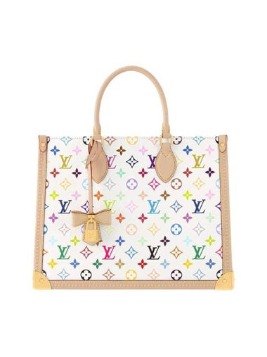 OnTheGo Monogram Tote Bag White - LOUIS VUITTON - BALAAN 1