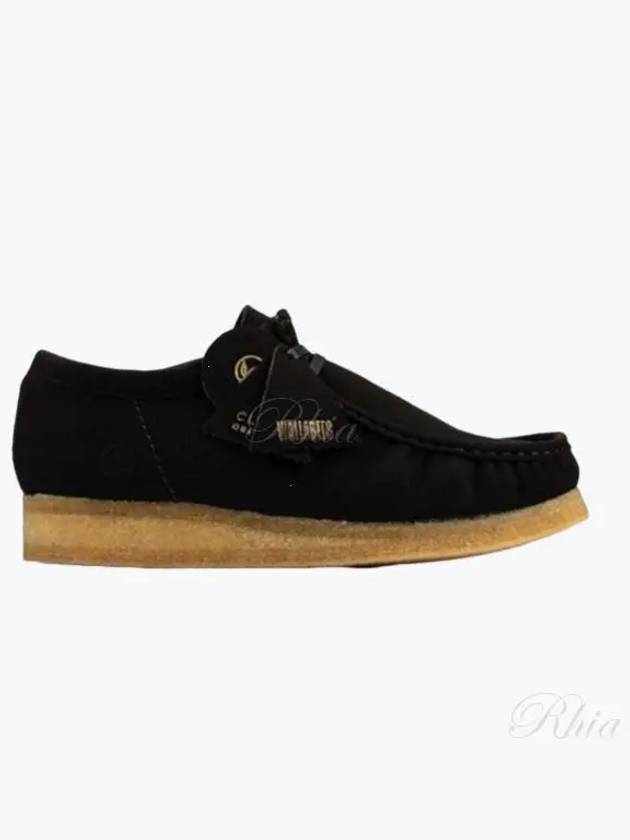 Originals Wallabee Lace-Up Loafers Black - CLARKS - BALAAN 2