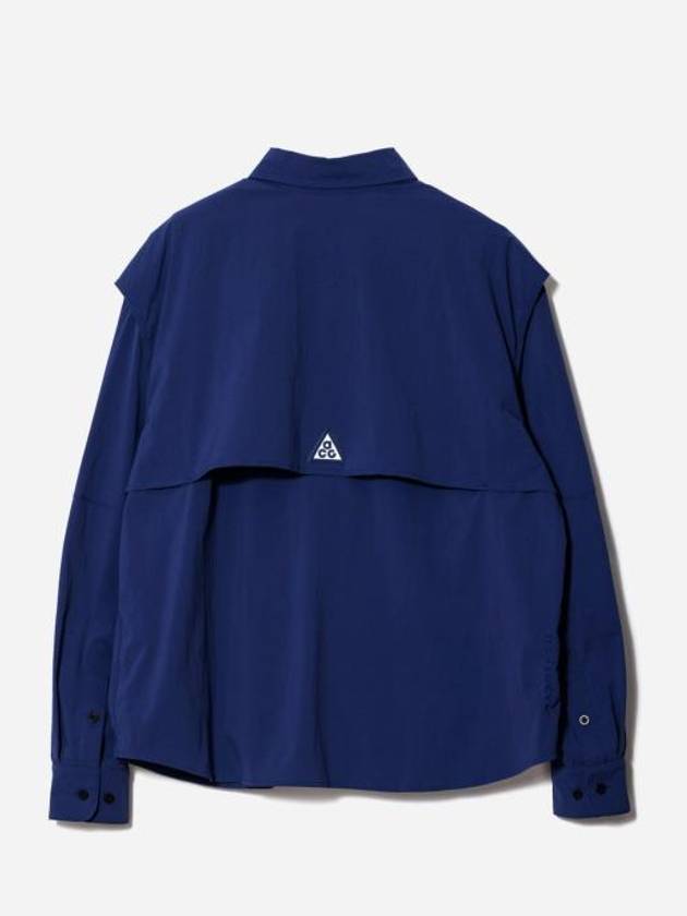 ACG Dri-FIT ADV Long Sleeve Shirt Blue - NIKE - BALAAN 3