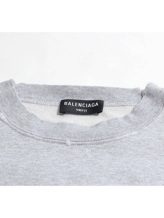 FBI Sweatshirt Gray 676629 - BALENCIAGA - BALAAN 5