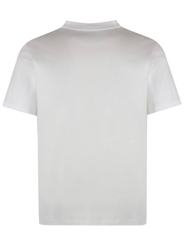 Logo print crew neck short sleeve t shirt white - VALENTINO - BALAAN 3