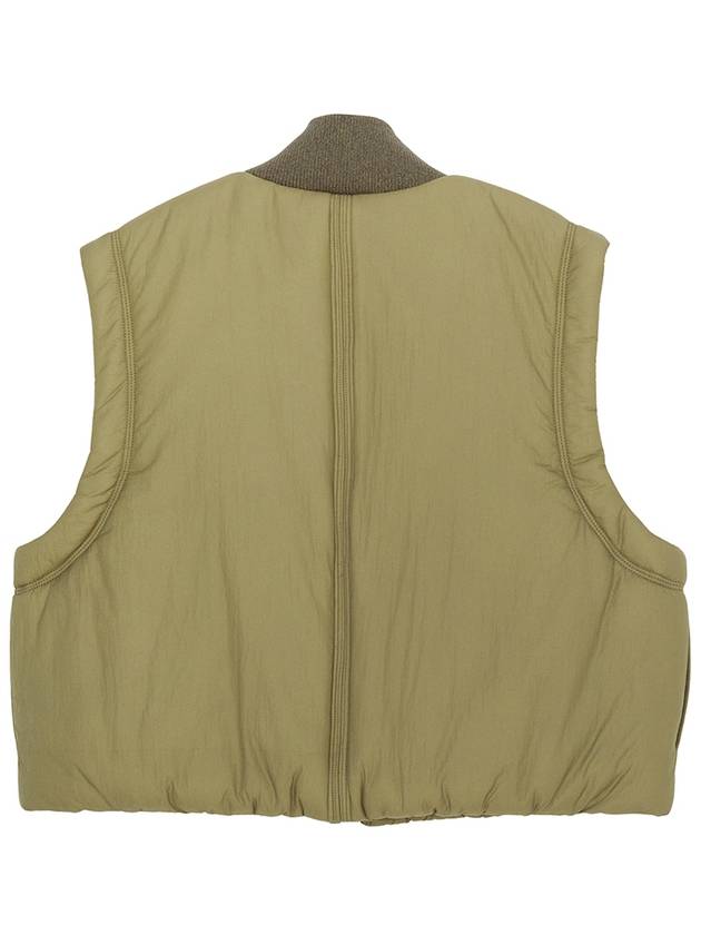 Quilt Vest Green - GANNI - BALAAN 3