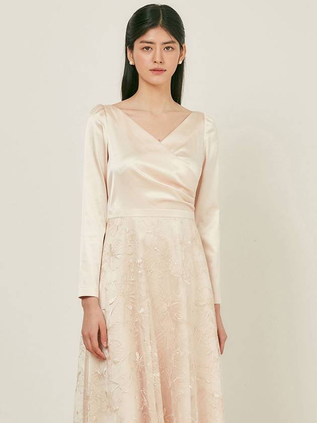 Grace Dress Peach Pink - AME - BALAAN 6