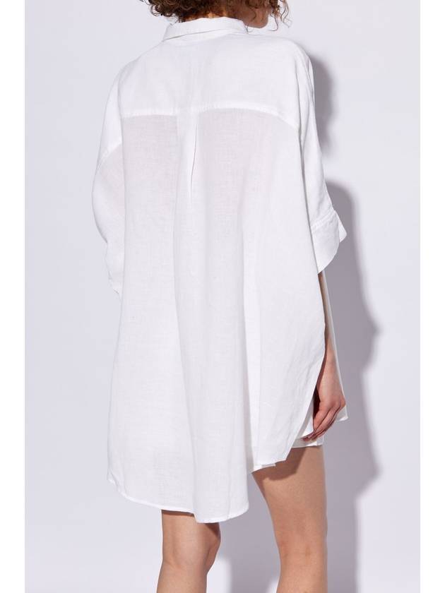 Posse ‘Lula’ Oversize Shirt, Women's, White - POSSE - BALAAN 4