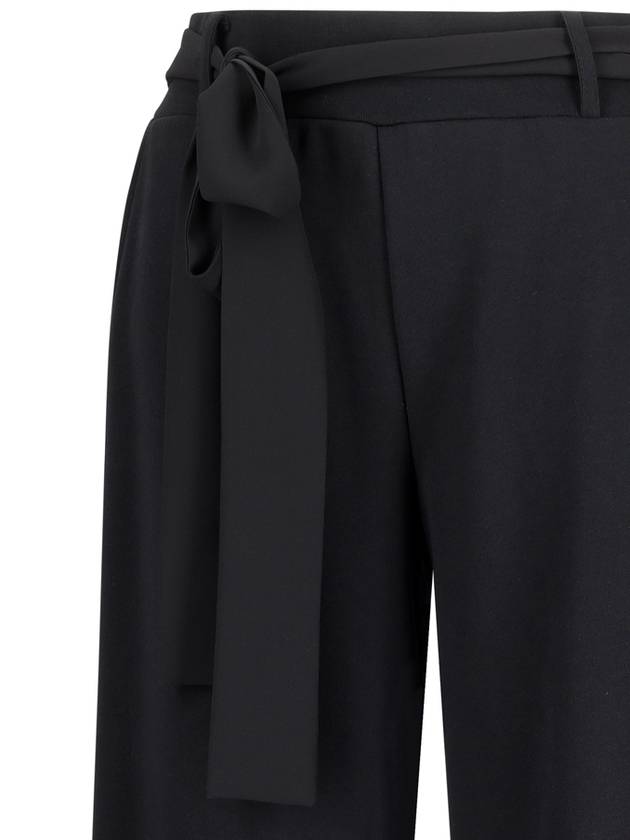 STRAIGHT PANTS WITH KNOT - BLUMARINE - BALAAN 3