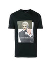 Agent Hercules Short Sleeve T-Shirt Black - NEIL BARRETT - BALAAN 1