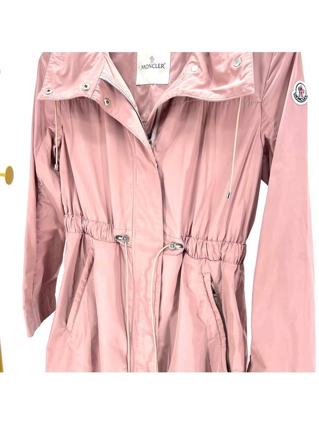 Malachite long windbreaker jacket pink size 1 - MONCLER - BALAAN 6