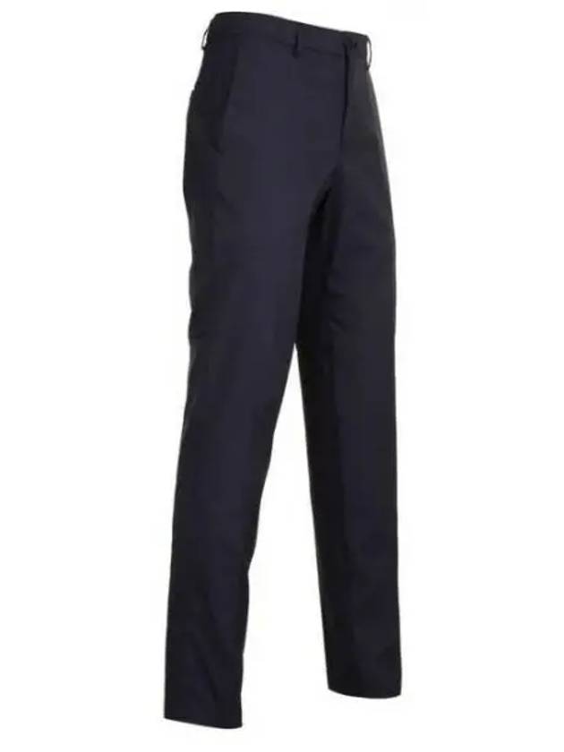 Hidden Drawcord Tapered Regular Fit Straight Pants Navy - HUGO BOSS - BALAAN 2