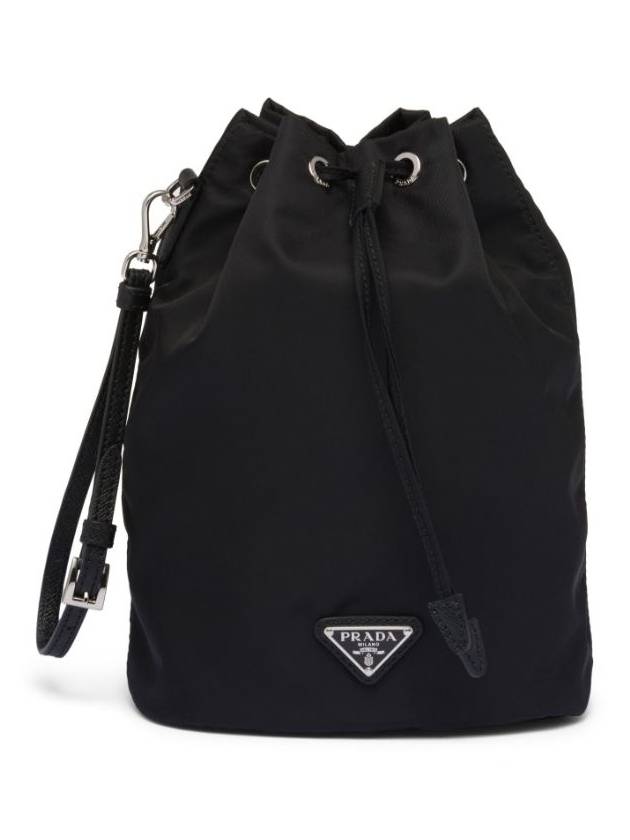 Re-Nylon Drawstring Pouch Black - PRADA - BALAAN 2