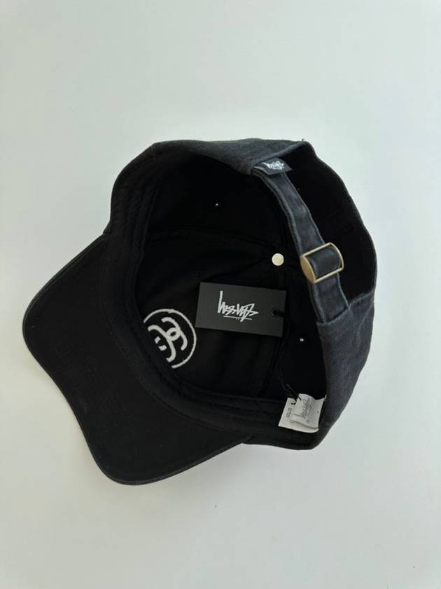 SS Link Low Pro Ball Cap Black - STUSSY - BALAAN 6