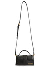 Le Bambino Gold Hardware Logo Mini Tote Bag Black - JACQUEMUS - BALAAN 8