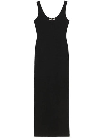 Blumarine Rib Dress Clothing - BLUMARINE - BALAAN 1