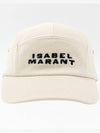 Tej Canvas Ball Cap Hat 23ACQ008XFA A2C08A ECBK - ISABEL MARANT - BALAAN 1