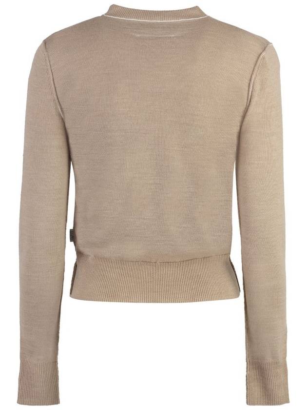 MM6 Sweater S52HL0020S18446 119 SAND - MAISON MARGIELA - BALAAN 3