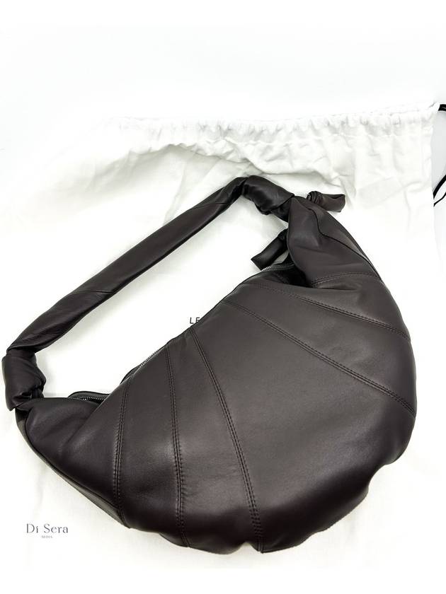 Fortune Croissant Shoulder Bag Dark Chocolate - LEMAIRE - BALAAN 2