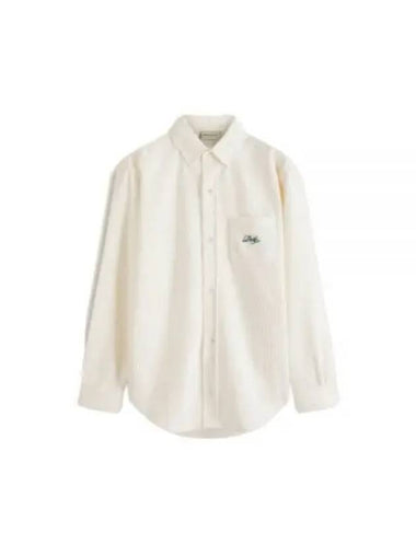 Drold Monsieur Corduroy Shirt Cream SH117 CO064 - DROLE DE MONSIEUR - BALAAN 1