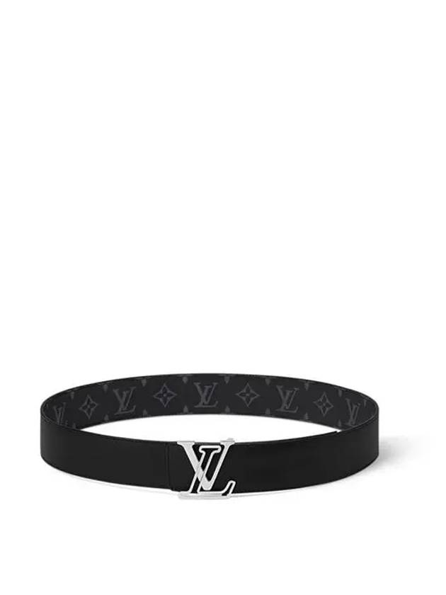 LV Line 40mm Reversible Leather Belt Black - LOUIS VUITTON - BALAAN 2