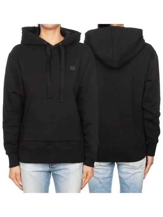 Acne Women s Ferris Face Patch Logo Hoodie 2HK173 - ACNE STUDIOS - BALAAN 1