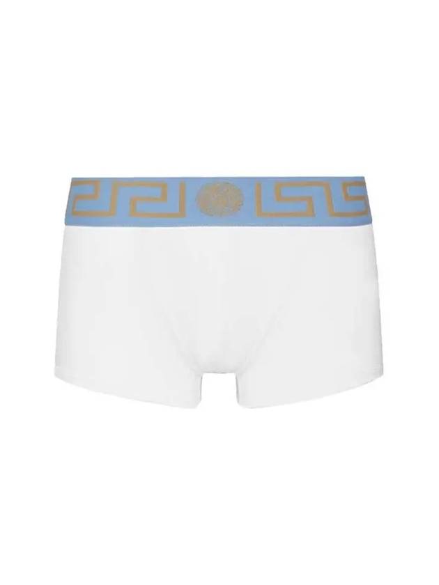 Greca Border Trunk Briefs White - VERSACE - BALAAN 1