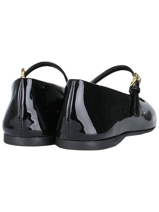 Patent Leather Ballerinas Black - PRADA - BALAAN 6