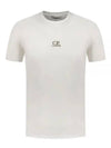 Three Cards Short Sleeve T-Shirt White - CP COMPANY - BALAAN 2