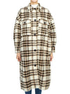 MA1298 22A012E 23EC Women s Wool Long Coat - ISABEL MARANT - BALAAN 3