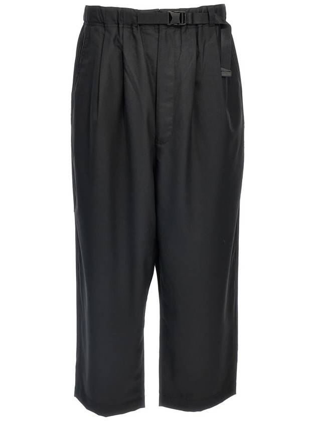 Comme Des Garçons Homme Strap Wool Pants - COMME DES GARCONS - BALAAN 1