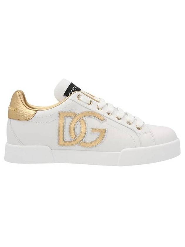 Women's Portofino Low Top Sneakers - DOLCE&GABBANA - BALAAN 1