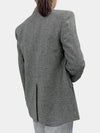 Lavagna Blazer Jacket Grey - MAX MARA - BALAAN 4