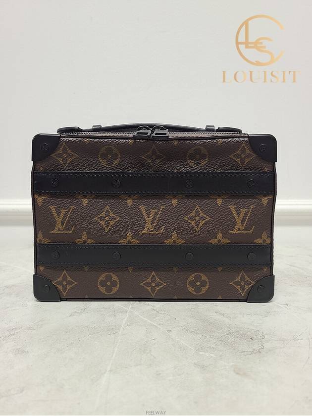 Used luxury goods Lewis It Monogram handle soft trunk messenger bag - LOUIS VUITTON - BALAAN 1