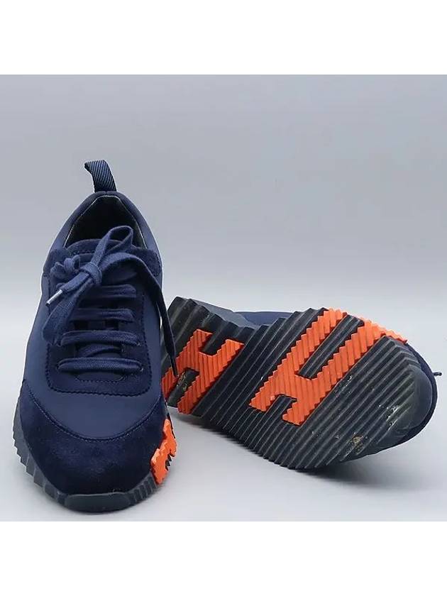 Smith Market Navy Sneakers Women s Shoes - HERMES - BALAAN 2