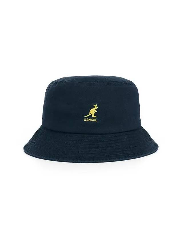 K4224HT NAVY Washed Bucket Hat - KANGOL - BALAAN 1